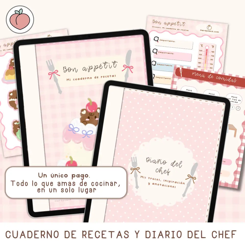 Diario De Recetas Scribble & Dot - Para 100 Recetas, Con Caja De Regalo Y Organizador