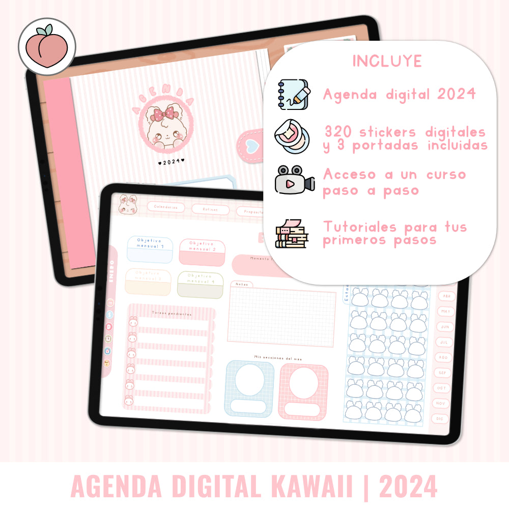 Agendas digitales para iPad 2020 - 2021 🍑