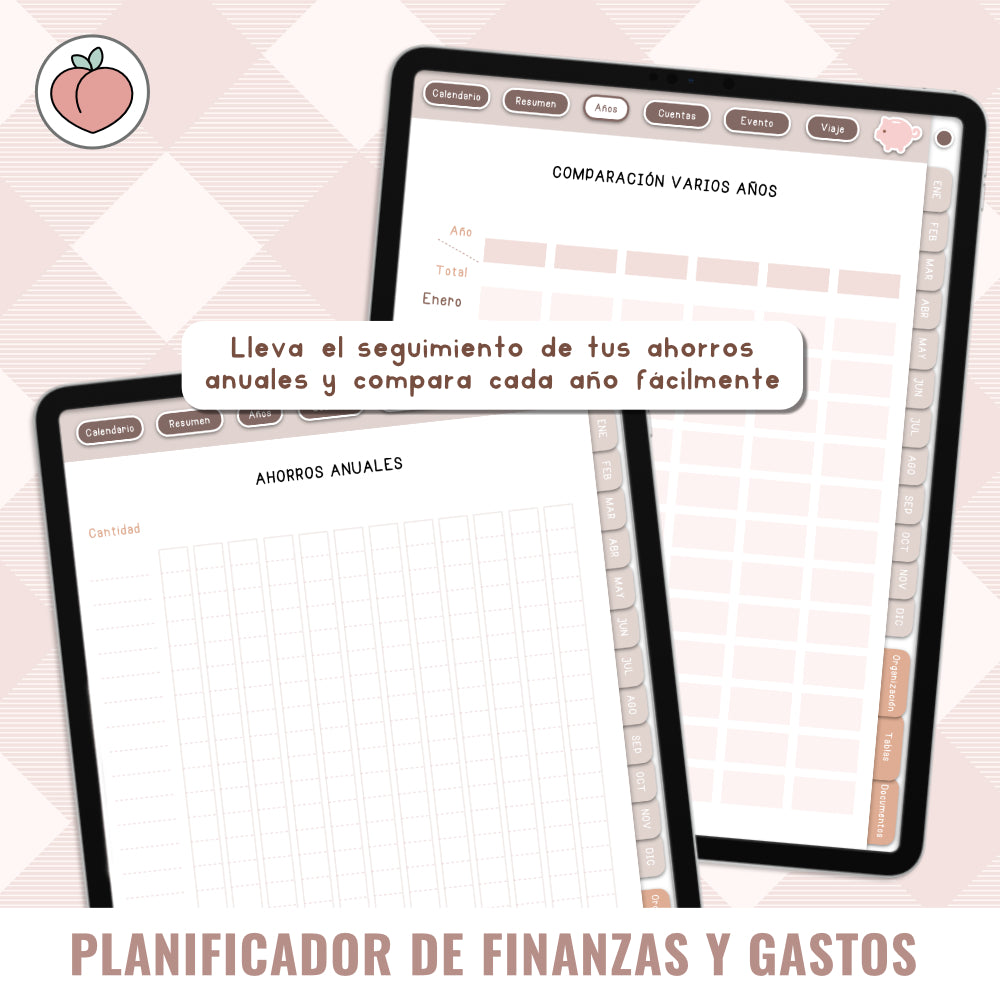 DIGITAL FINANCE AND EXPENSE PLANNER | Spanish version