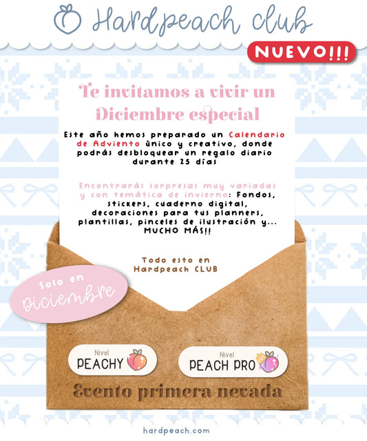 SUSCRIPCIÓN / MEMBRESÍA MENSUAL | HARDPEACH CLUB: NIVEL PEACH PRO