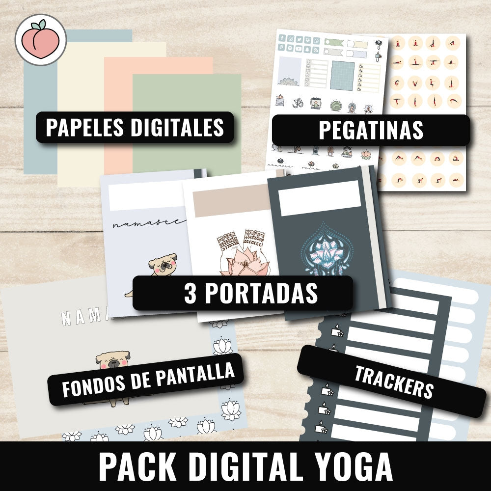DIARIO DE YOGA DIGITAL | PACK COMPLETO