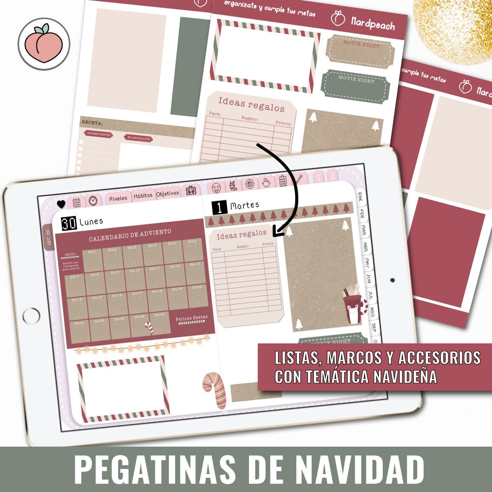 STICKERS DE NAVIDAD | PEGATINAS DIGITALES