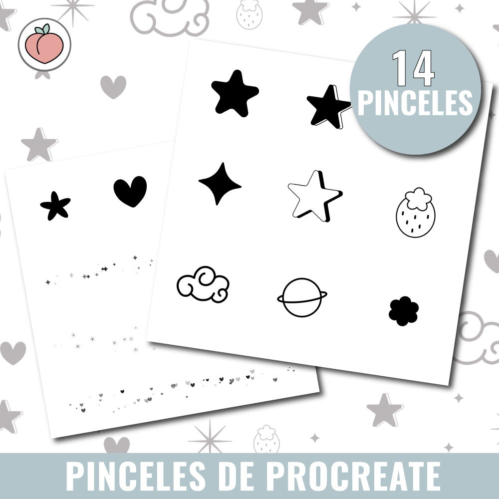 PINCELES PARA PROCREATE