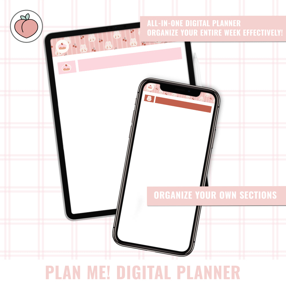 PLAN ME! KAWAII DREAM | DIGITAL PLANNER