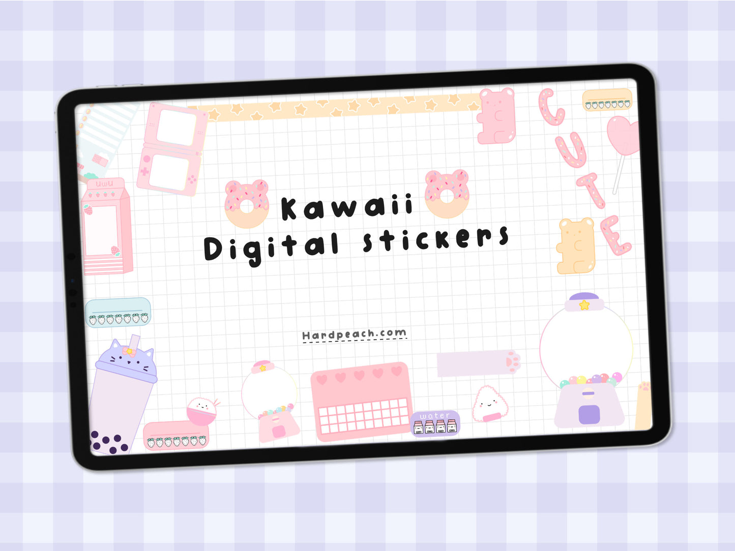 KAWAII DIGITAL STICKERS | Versión en inglés