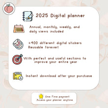 Load image into Gallery viewer, 2025 ROMANTIC DIGITAL PLANNER
