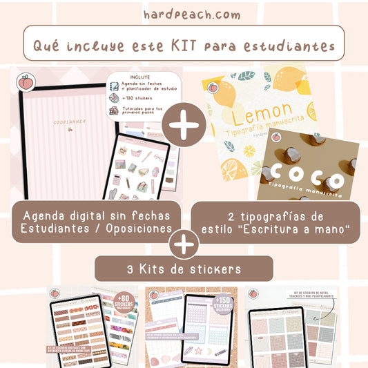 STUDENT KIT | STUDY PLANNING | Spanish version