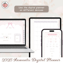 Load image into Gallery viewer, 2025 ROMANTIC DIGITAL PLANNER
