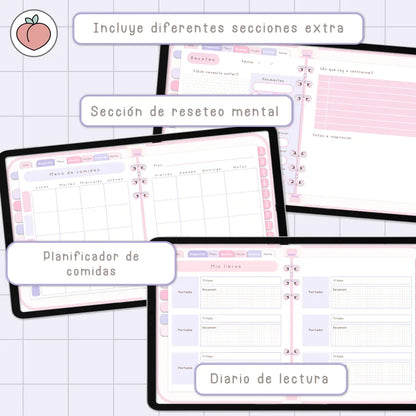planner digital 2026 español