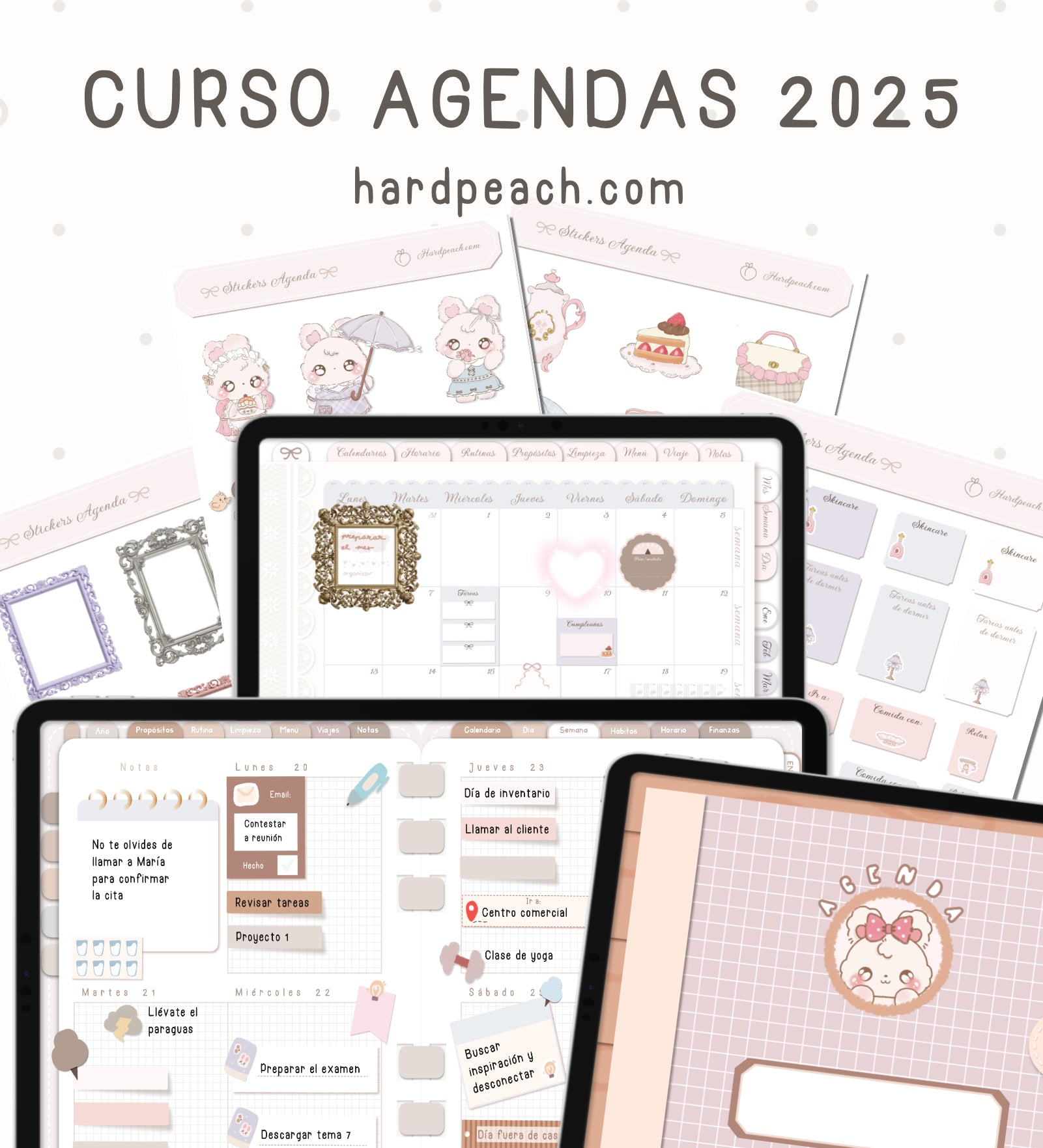 CURSO INCLUIDO - AGENDAS 2025 (No disponible para comprar por separado