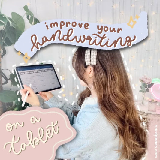 IMPROVE YOUR TABLET HANDWRITING & DIGITAL CALLIGRAPHY | Full course with step‑by‑step video lessons, practice workbook & extra resources (Beginner to advanced)