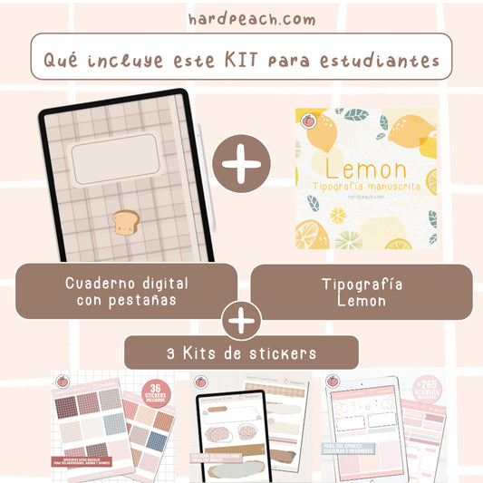 MY FIRST DIGITAL NOTES KIT | Spanish version