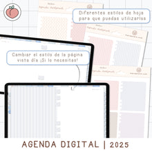 Cargar imagen en el visor de la galería, AGENDA DIGITAL PRO 2025 | MINIMALISTA EDICIÓN AZUL
