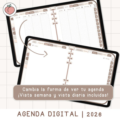 agenda digital semanal y dia