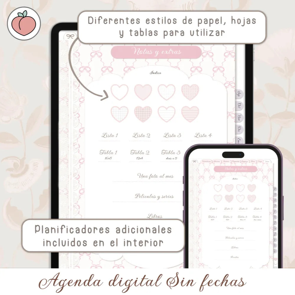 Agenda digital en PDF hardpeach