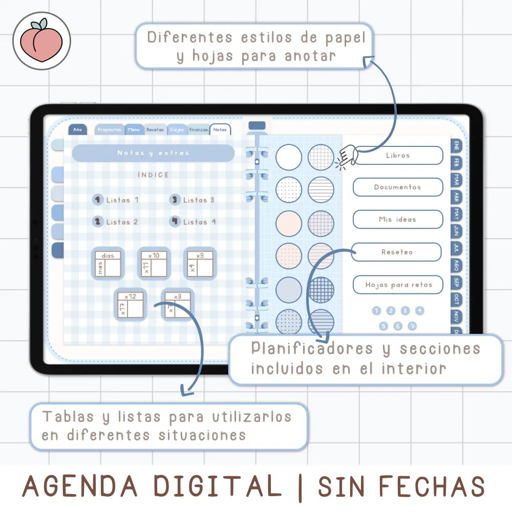 agenda digital hardpeach sin fechas