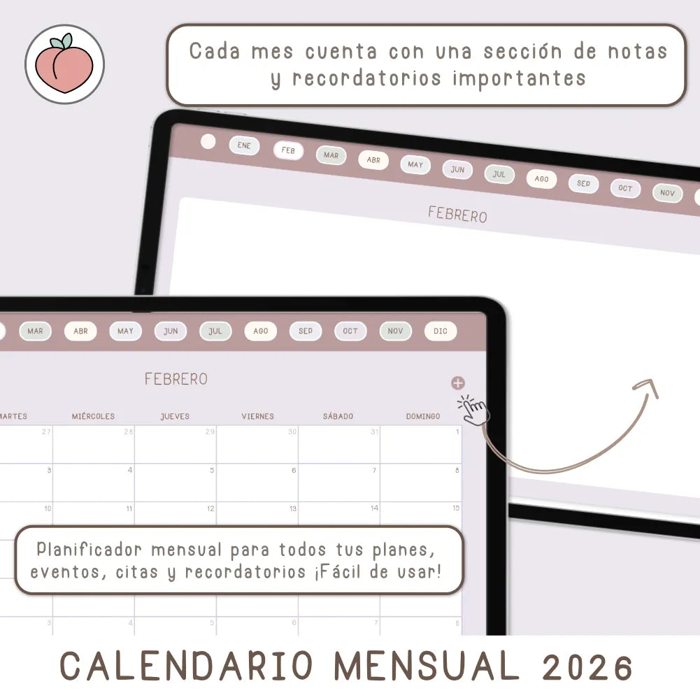 agenda digital mensual 2026