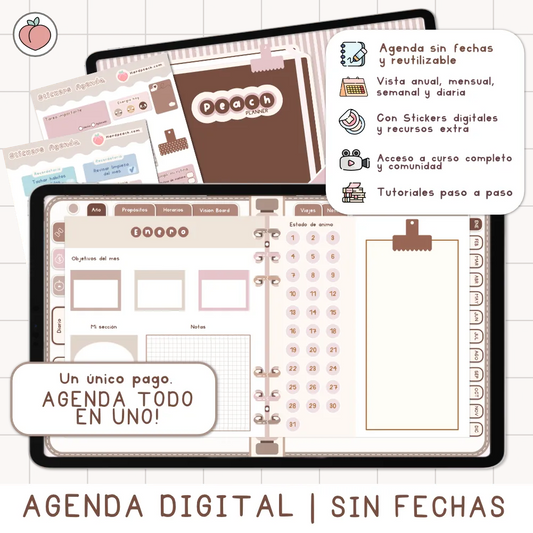 agenda digital minimalista reusable