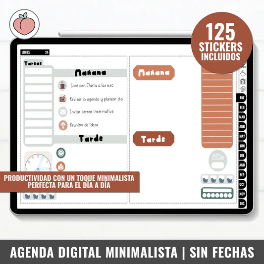 Agenda digital minimalista sencilla y economica