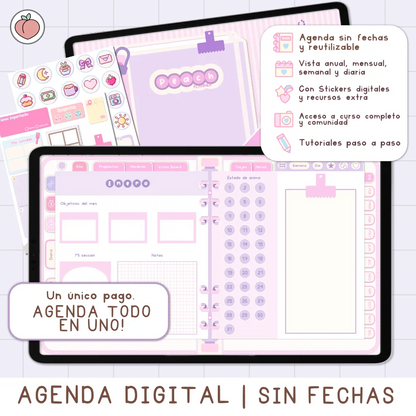 agenda digital lavanda