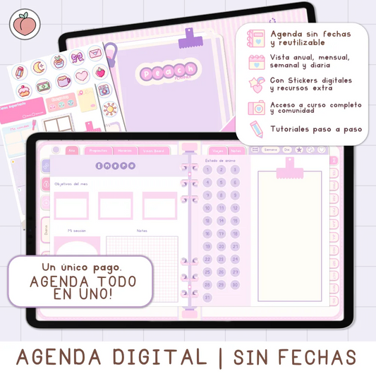 agenda digital lavanda