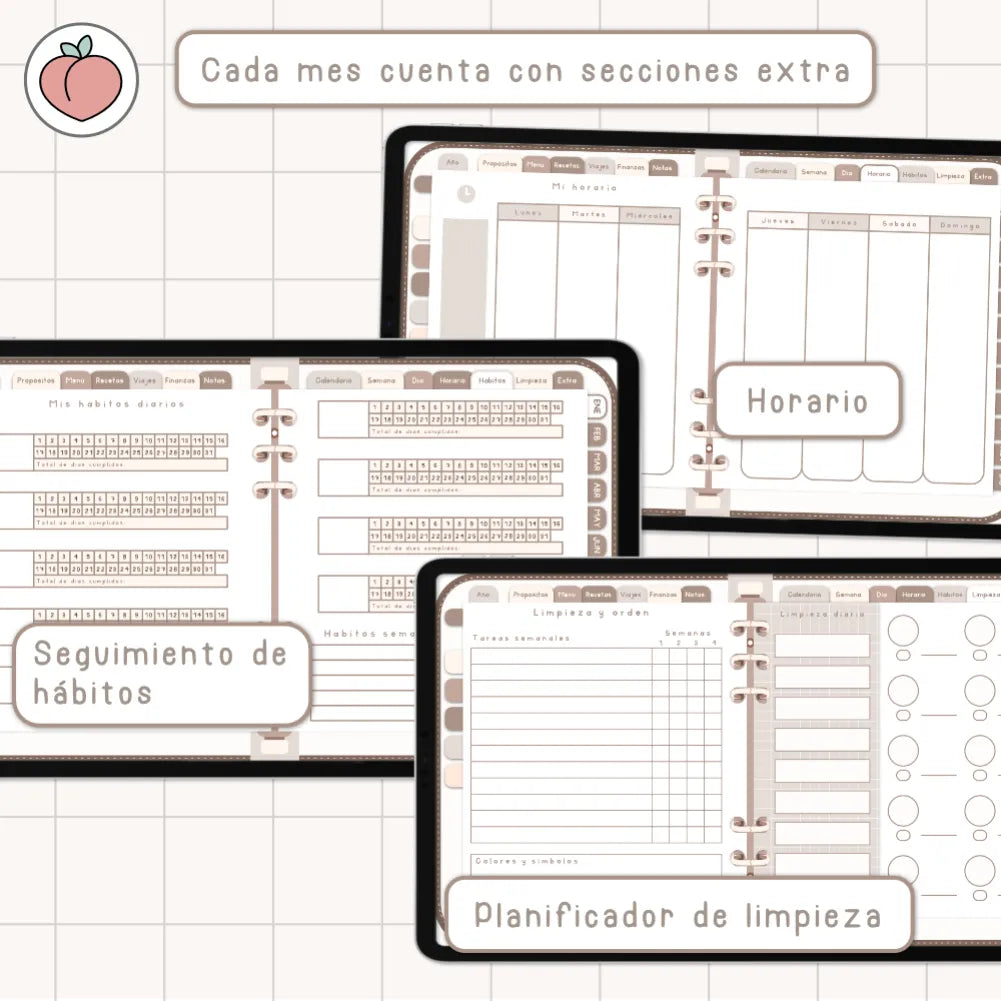 agenda para goodnotes