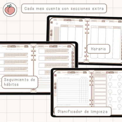 agenda para goodnotes
