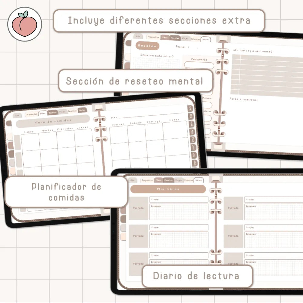agenda kilonotes minimalista