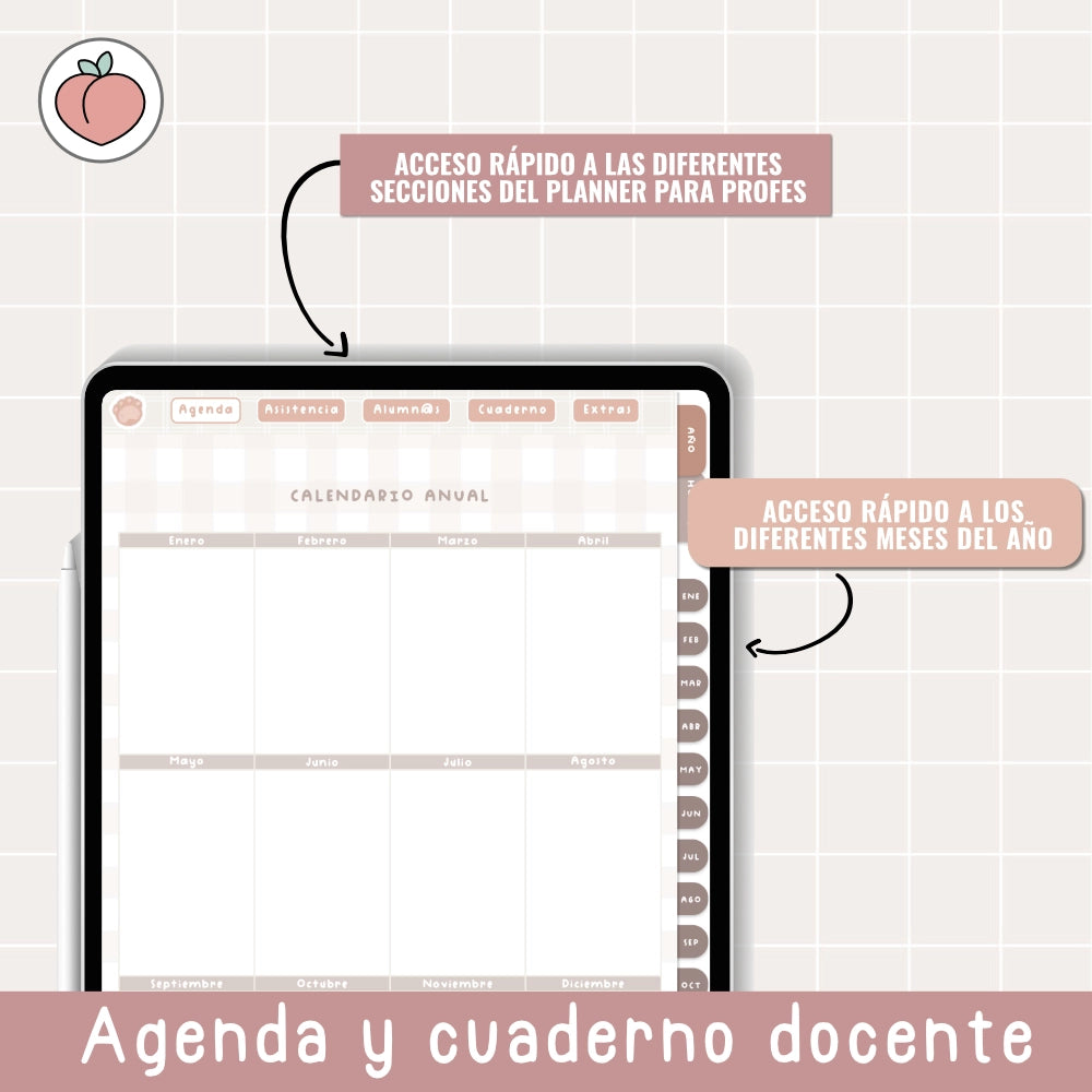 Agenda digital para profesores y maestros
