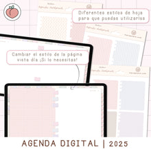 Cargar imagen en el visor de la galería, AGENDA DIGITAL PRO 2025 | MINIMALISTA EDICIÓN PASTEL
