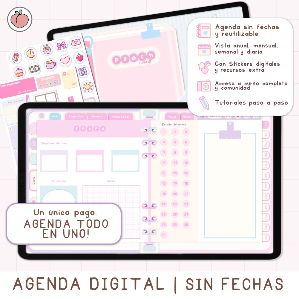 agenda digital reutilizable descargar