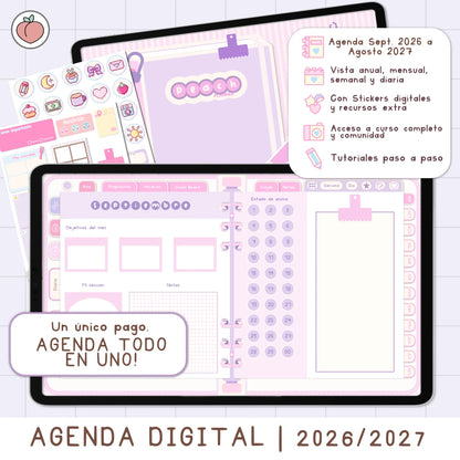 agenda digital rosa 2026 2027