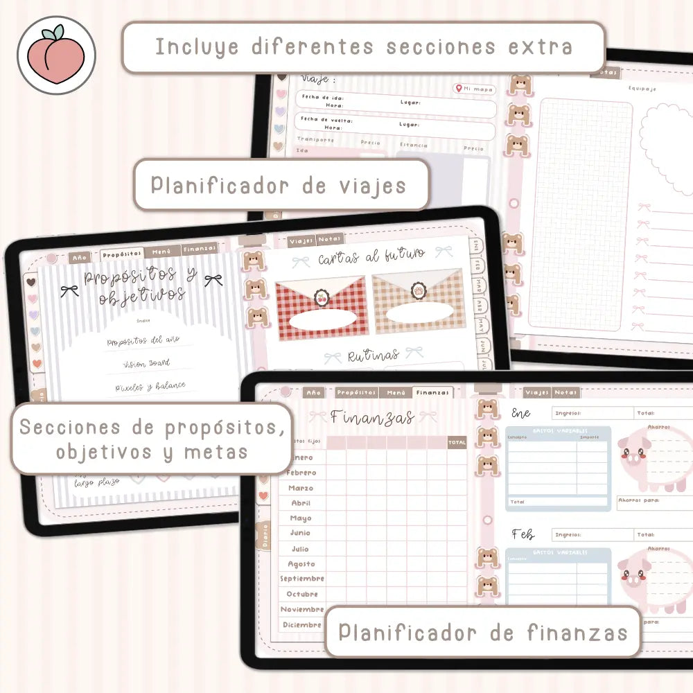 secciones de agenda digital