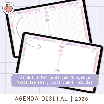 agenda digital semanal y dia