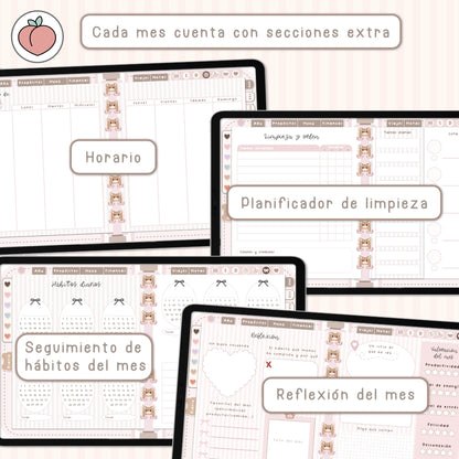 Agenda digital todo en uno hardpeach