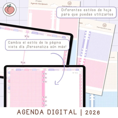 agenda personalizada digital 2026