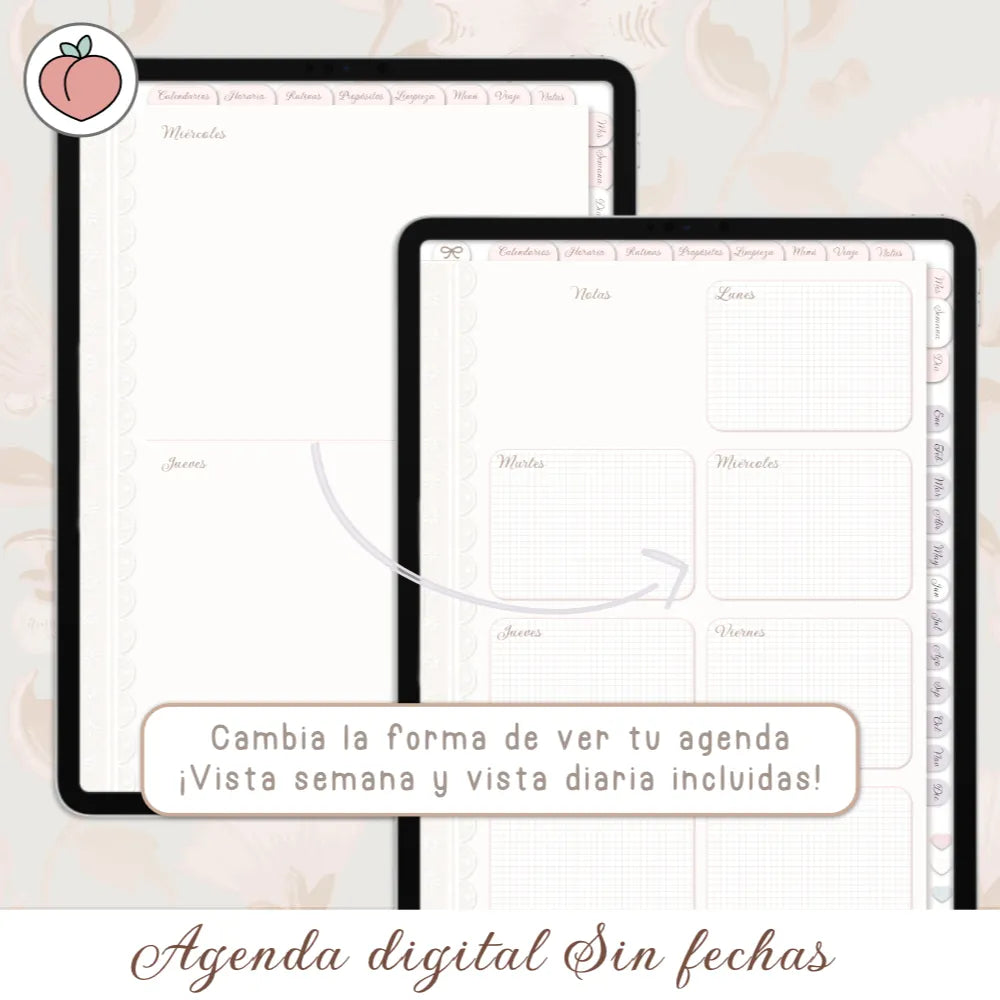 Agenda romantic sin fechas