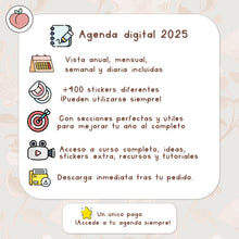 Cargar imagen en el visor de la galería, AGENDA DIGITAL ROMANTIC 2025
