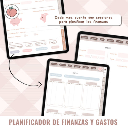 DIGITAL FINANCE AND EXPENSE PLANNER | Spanish version