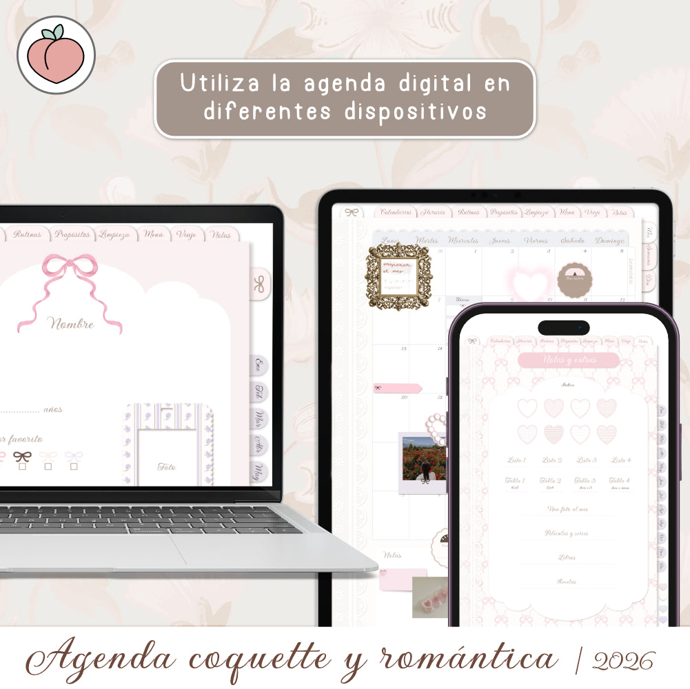agenda online vintage hardpeach