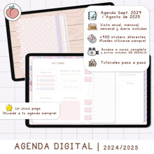 Cargar imagen en el visor de la galería, AGENDA DIGITAL PRO 2024/2025 | MINIMALISTA EDICIÓN LAVANDA
