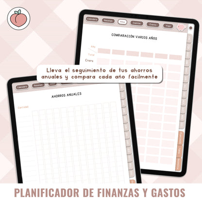 DIGITAL FINANCE AND EXPENSE PLANNER | Spanish version