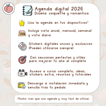 agenda digital romantic 2026