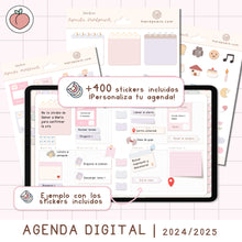 Cargar imagen en el visor de la galería, AGENDA DIGITAL PRO 2024/2025 | MINIMALISTA EDICIÓN PASTEL
