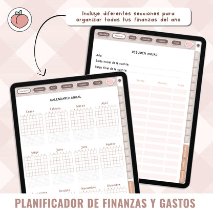 DIGITAL FINANCE AND EXPENSE PLANNER | Spanish version