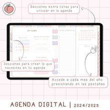 Load image into Gallery viewer, AGENDA DIGITAL PRO 2024/2025 | MINIMALISTA EDICIÓN PASTEL
