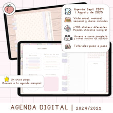 Load image into Gallery viewer, AGENDA DIGITAL PRO 2024/2025 | MINIMALISTA EDICIÓN PASTEL
