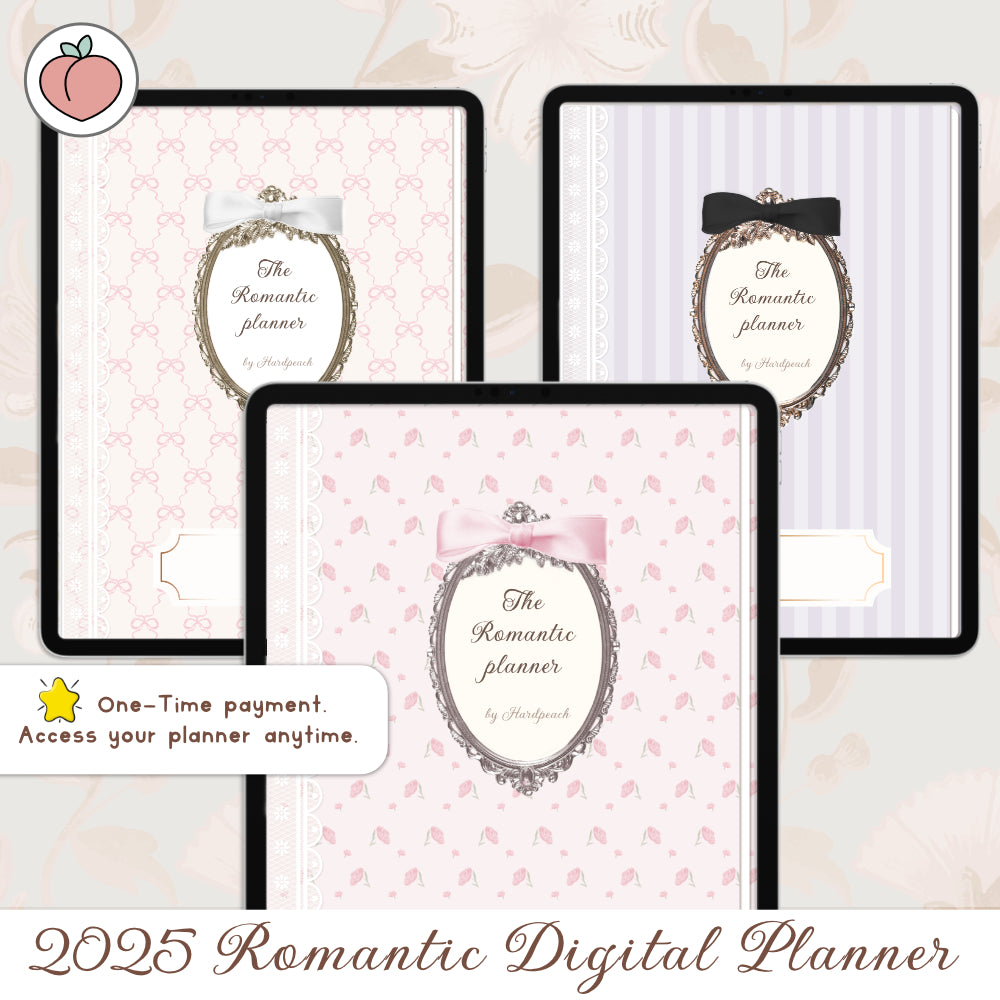 2025 ROMANTIC DIGITAL PLANNER