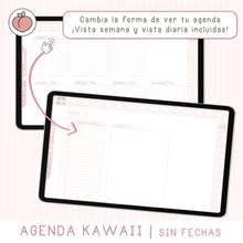 Cargar imagen en el visor de la galería, AGENDA DIGITAL KAWAII | SIN FECHAS
