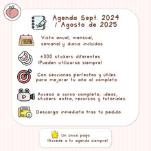 Cargar imagen en el visor de la galería, AGENDA DIGITAL KAWAII | 2024 / 2025
